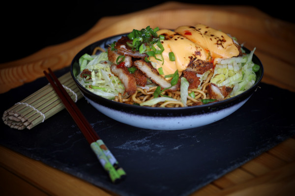 Nouilles poulet cheddar