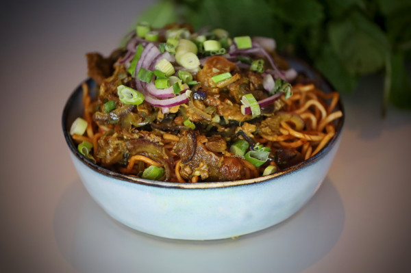 Nouilles sautées au Boeuf satay